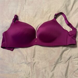 Victoria's Secret Fuchsia Seamless Push Up Bra